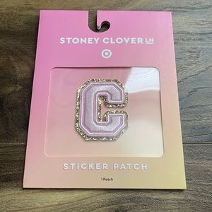 stoney clover lane x target C sticker patch